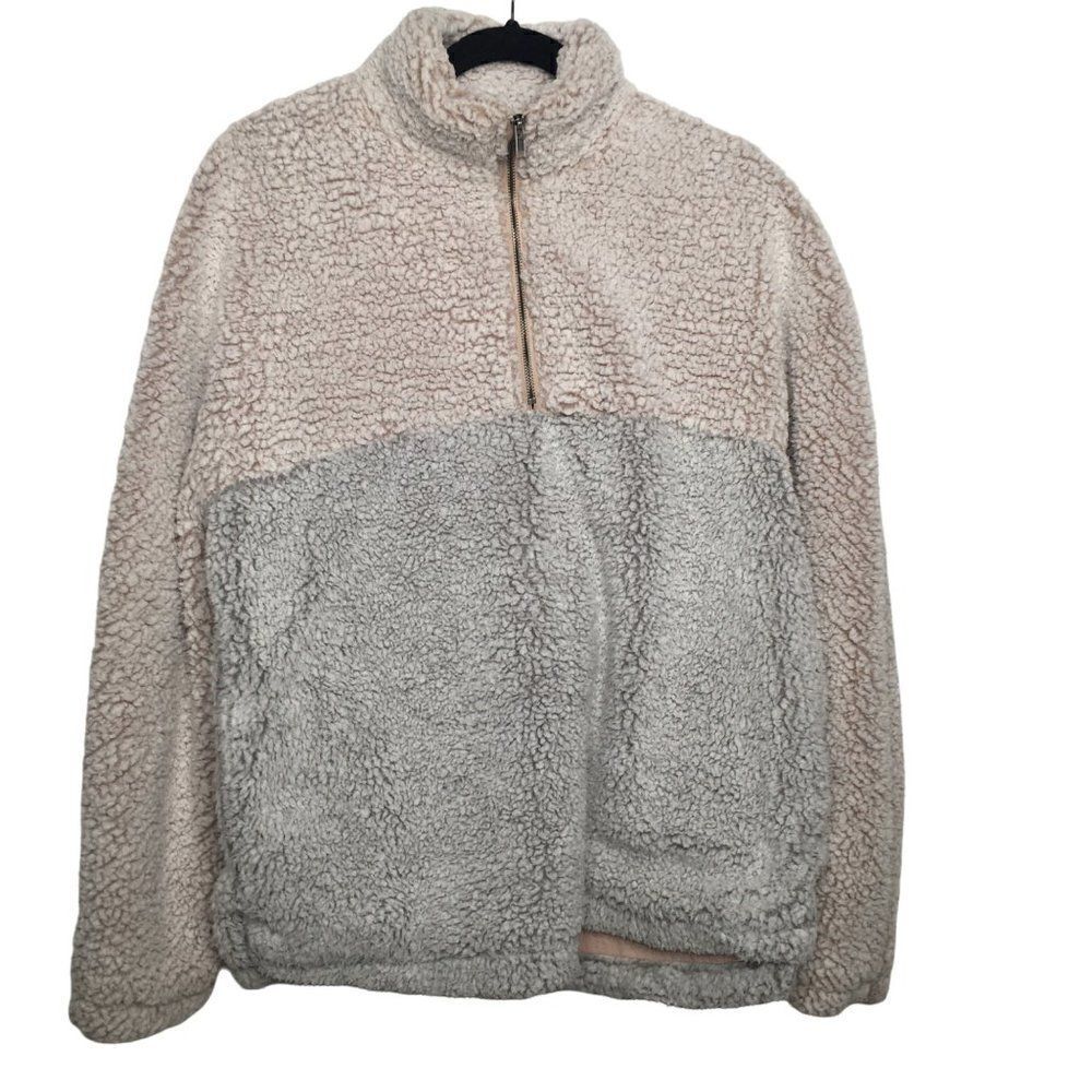 Thread+Supply sherpa Grey Pink